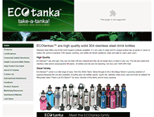 Tablet Screenshot of ecotanka.com